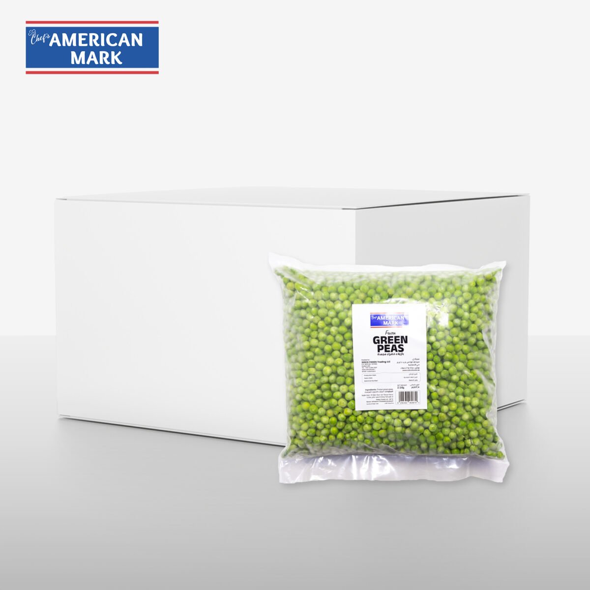 Green Peas 4x2.5kg - Image 1