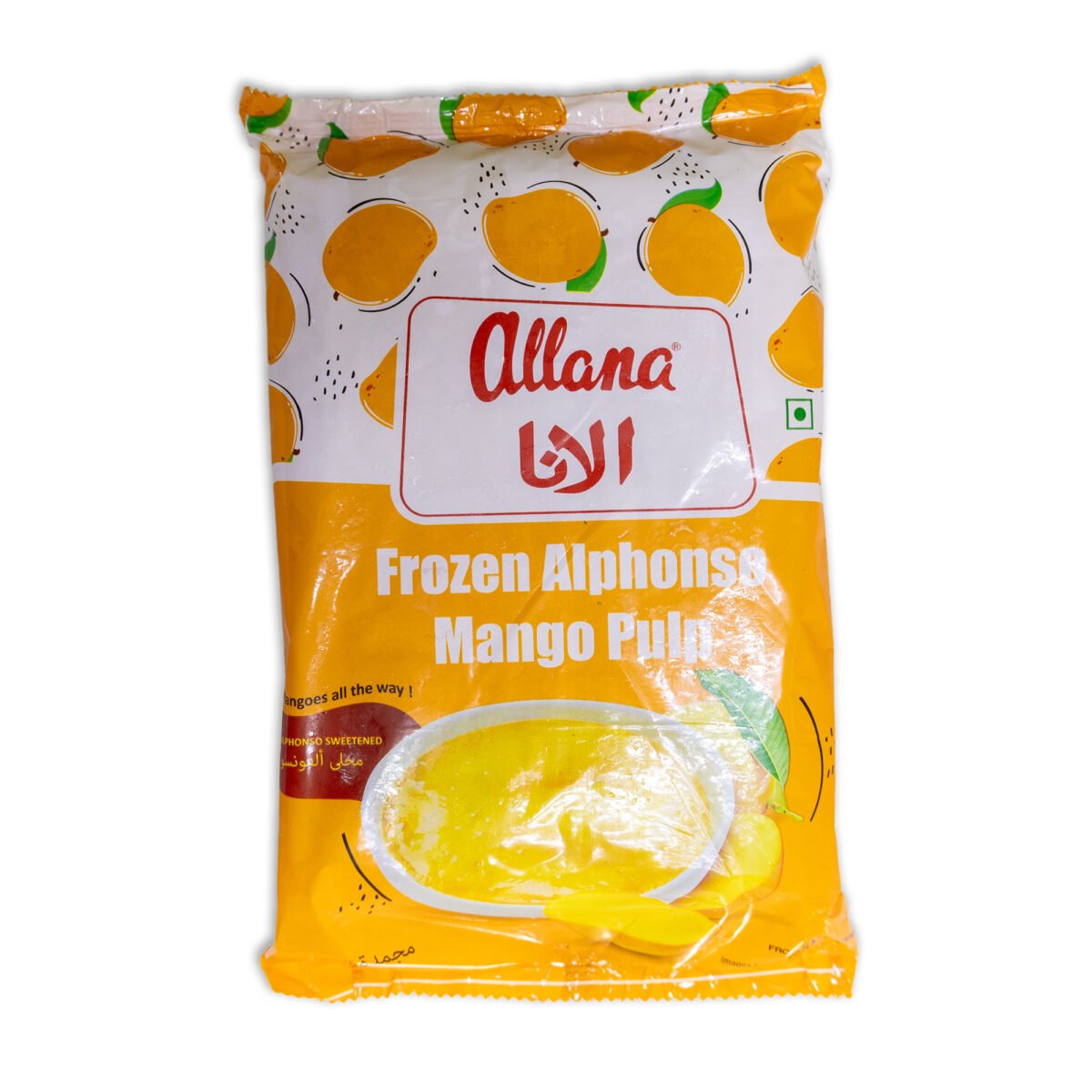 Alphonso Mango Pulp 16x1kg (Allana) - Image 1